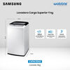 Lavadora Automática Samsung WA90H4400SW1ZS 9 kg.