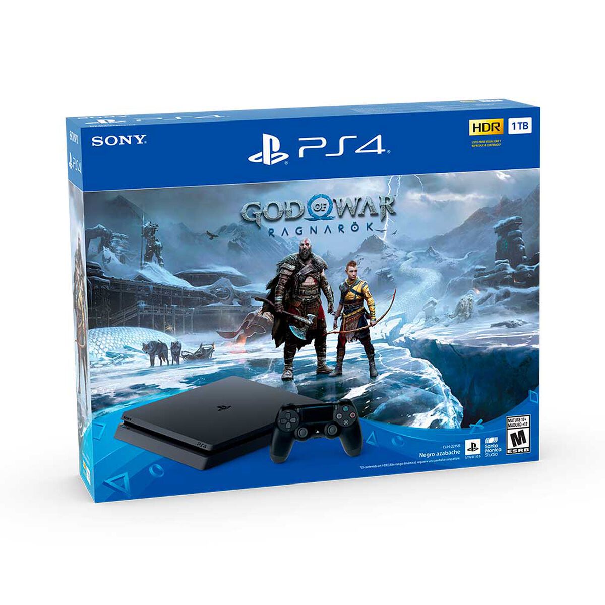 Consola Sony PlayStation 4 + God of War™ Ragnarök + Control