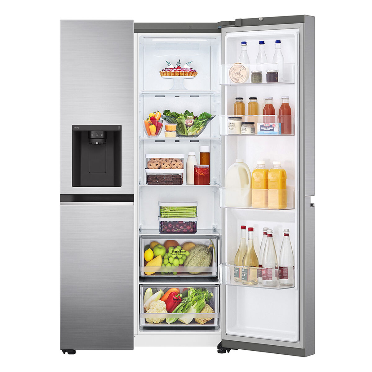 Refrigerador Side by Side LG GS66WPP 611 lts