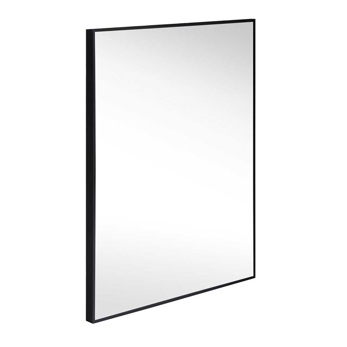 Espejo Marco Aluminio Vgo para Colgar Rectangular 50 x 40 cm Negro