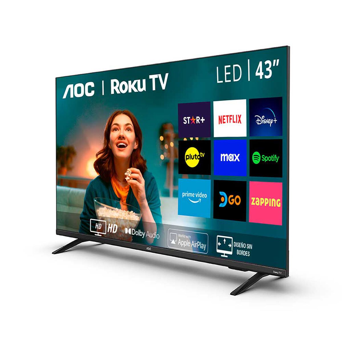 LED 43" AOC 43S5135 Smart TV Full HD
