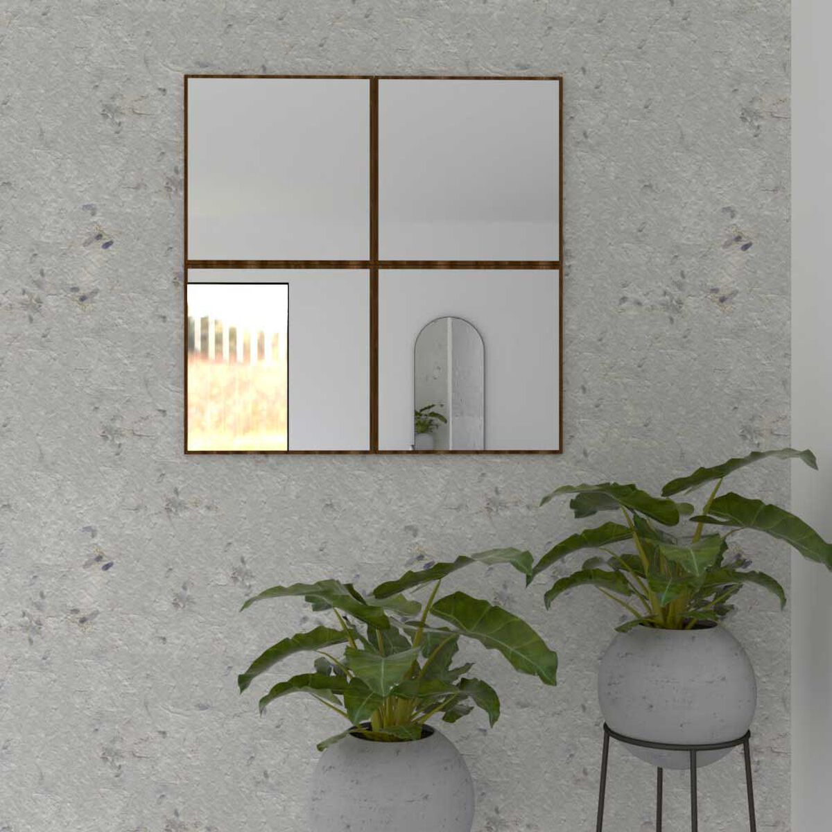 Espejo de Vidrio TuHome Sibari 94 x 94 cm
