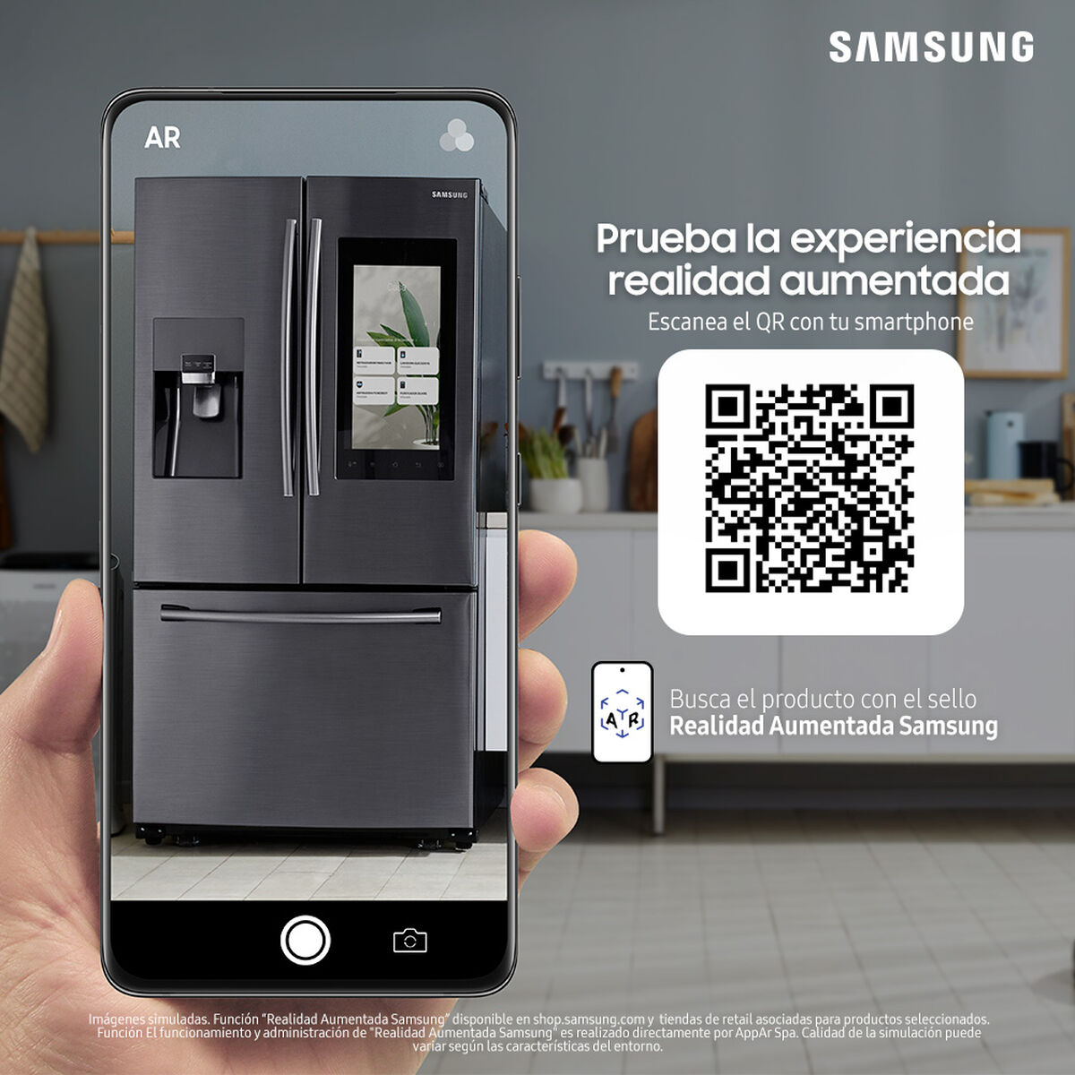 Lavadora Automática Samsung WA19T6260BYZS 19 kg.