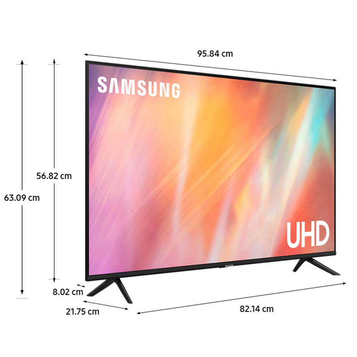 43'' UHD 4K AU7090 Smart TV (2022) UN43AU7090GXZS