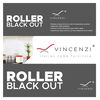 Cortina Roller Blackout Vincenzi Blanco 220 x 230 cm