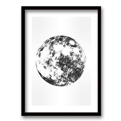 Cuadro Decorativo Retela Full Moon 40 x 30 cm