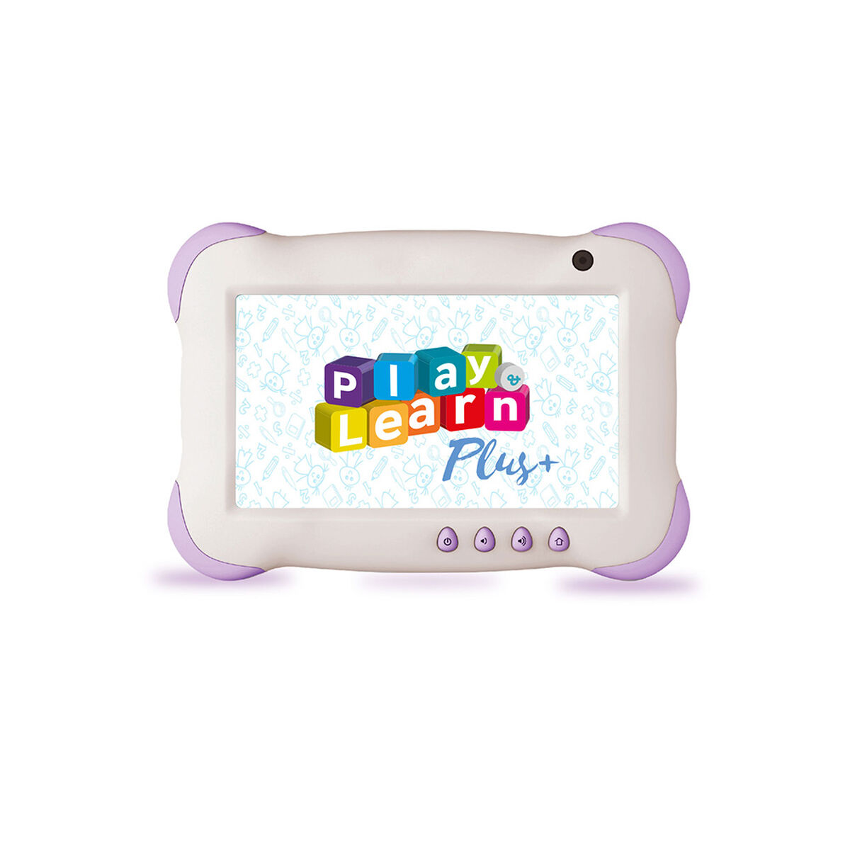 Tablet Microlab KIDS+ Quad Core 1GB 16GB 7” Purpura + Audífonos