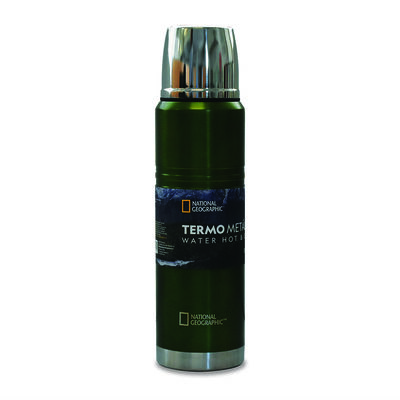 Termo Metálico National Geographic 1000ml Verde
