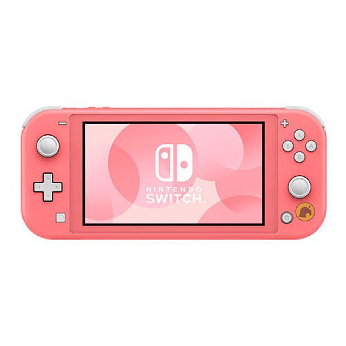 Consola Nintendo Switch Lite Coral + Juego Animal Crossing Digital