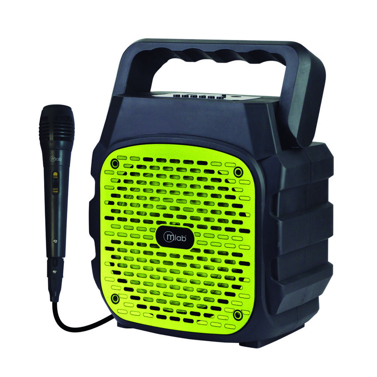 Parlante Bluetooth Karaoke Portátil MLab Outdoor FUN Verde