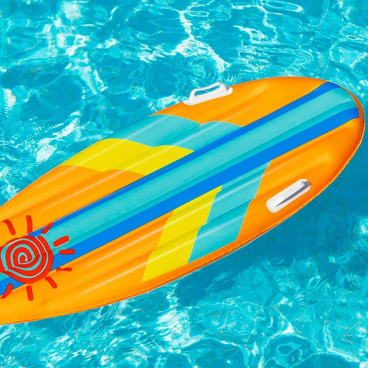 Tabla Naranja Inflable Surf Sunny Multicolor Bestway