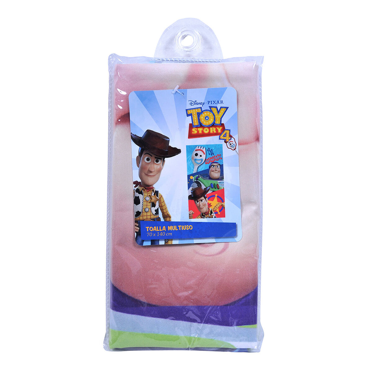 Toalla de Playa Suede Disney-Toy Story 4 New 70X140 Cm