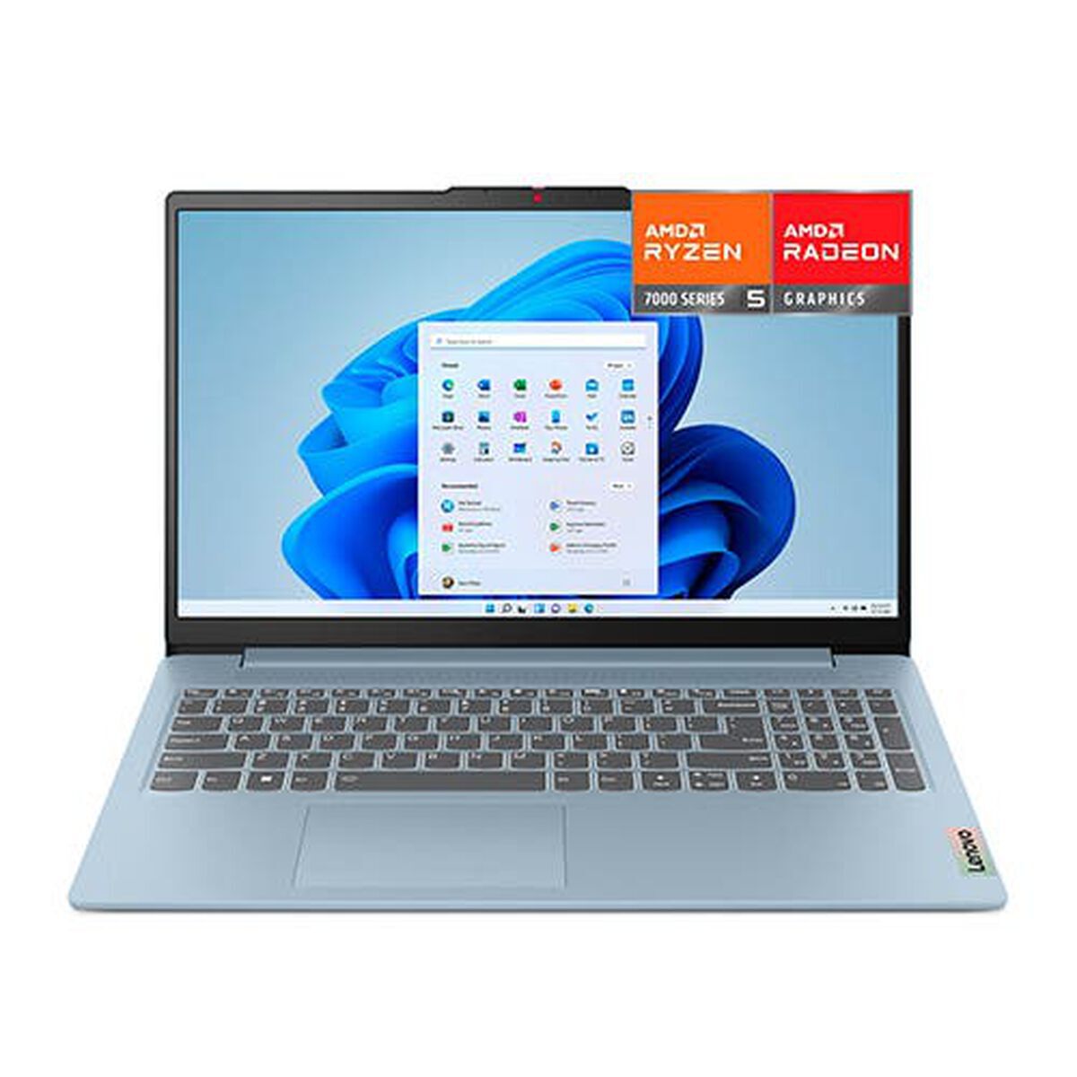 Combo Notebook Lenovo Ideapad Slim 3 Ryzen 5 8GB 512GB SSD 15,6" + Impresora Brother HL-1202 Láser B&N