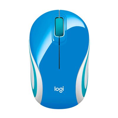 Mouse Inalámbrico Ultraportátil Logitech M187 Azul