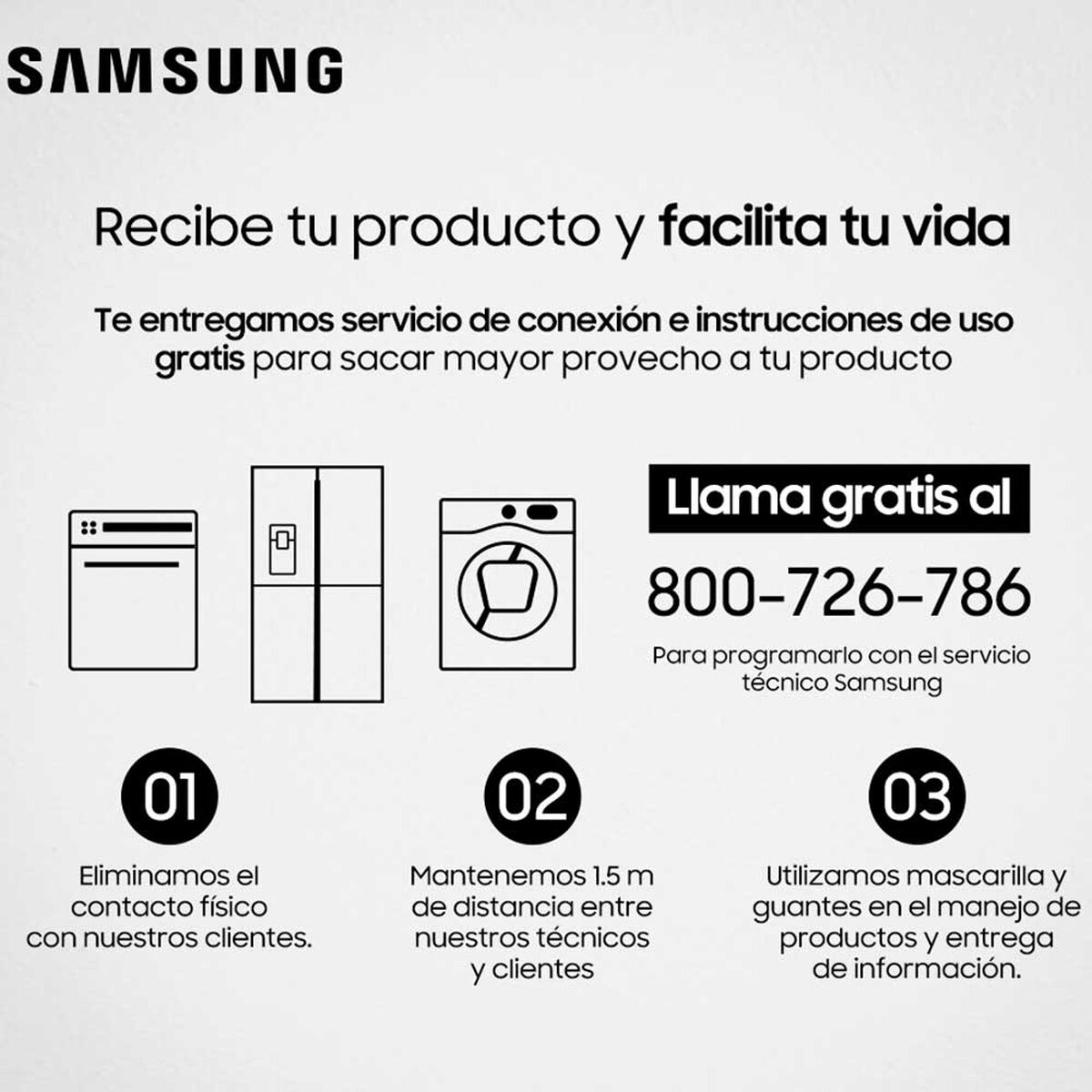 Lavadora Secadora Samsung WD18T6000GP/ZS 18 kg/10 kg. Con SmartThings