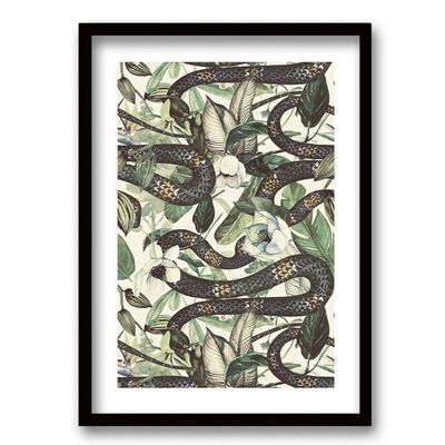 Cuadro Decorativo Retela Tropical Snake 50 x 35 cm