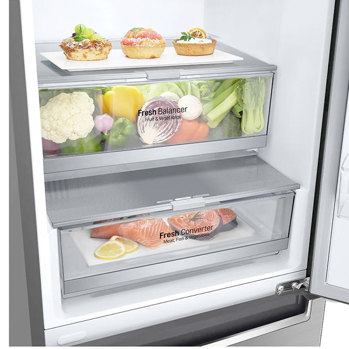 Refrigerador No Frost LG GB37SPP 336 lts.