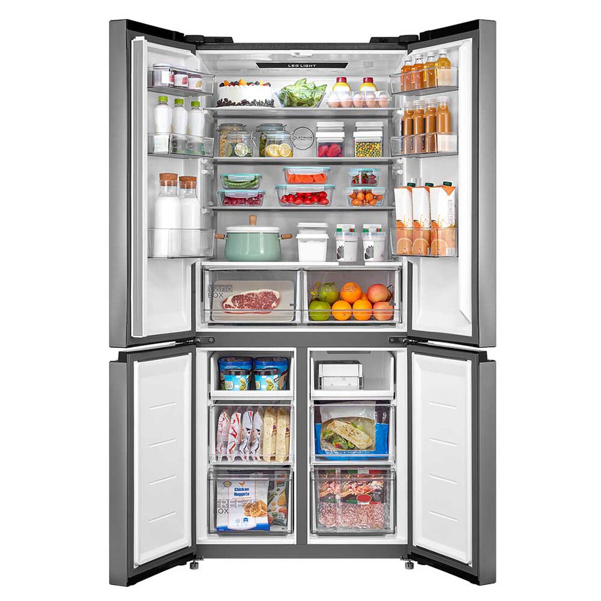 Refrigerador Side by Side Midea MDRM691MTE46 474 lts.
