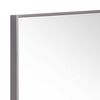 Espejo Marco Aluminio Vgo para Colgar Rectangular 60 x 50 cm Grafito