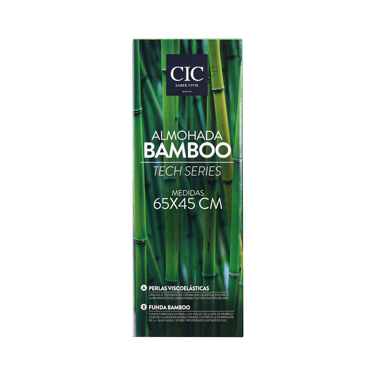 Almohada CIC Bamboo Tech Series 65 x 45 cm
