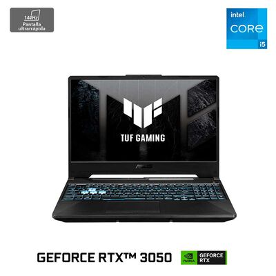 Notebook Gamer Asus TUF Gaming F15 FX506 Core i5 8GB 512GB SSD 15,6" NVIDIA RTX3050