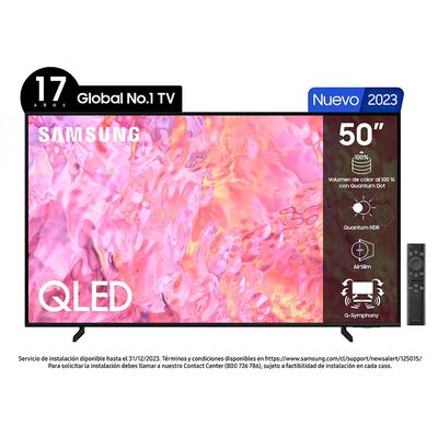 QLED 50" Samsung Q60C Smart TV 4K 2023
