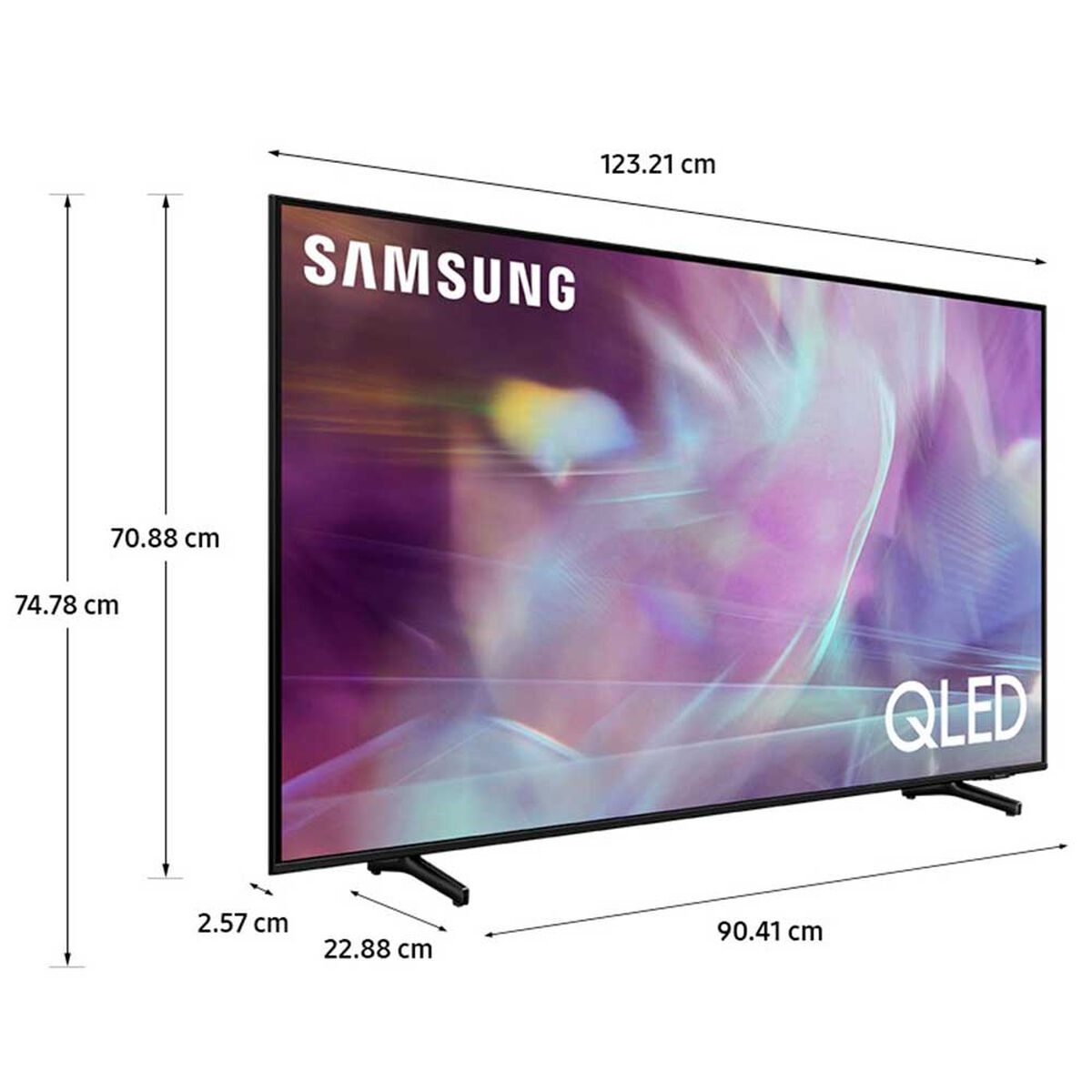 QLED Samsung 55” Q60A Smart TV 4K UHD