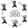 Coche Travel System  360 swift Gris
