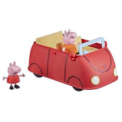 Peppa Pigpa Pig Auto Rojo Familiar