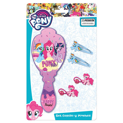 Set Cepillo Y Pinches My Little Pony