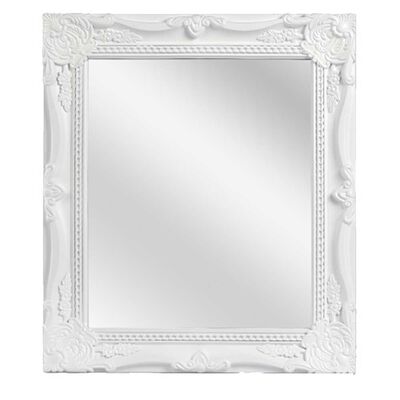 Espejo Plástico Vgo Rectangular 25 x 30 cm Blanco