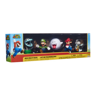 Set de 8 Figuras Mario Bross Masion de Boo Nintendo