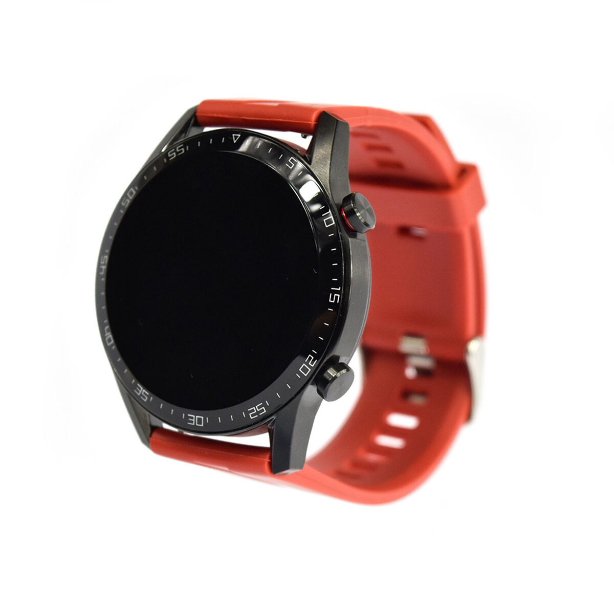 Smartwatch Lhotse RD9 1,28" Negro/Rojo