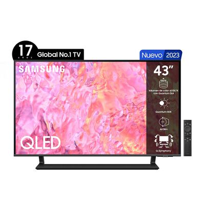 QLED 43" Samsung Q65C Smart TV 4K 2023