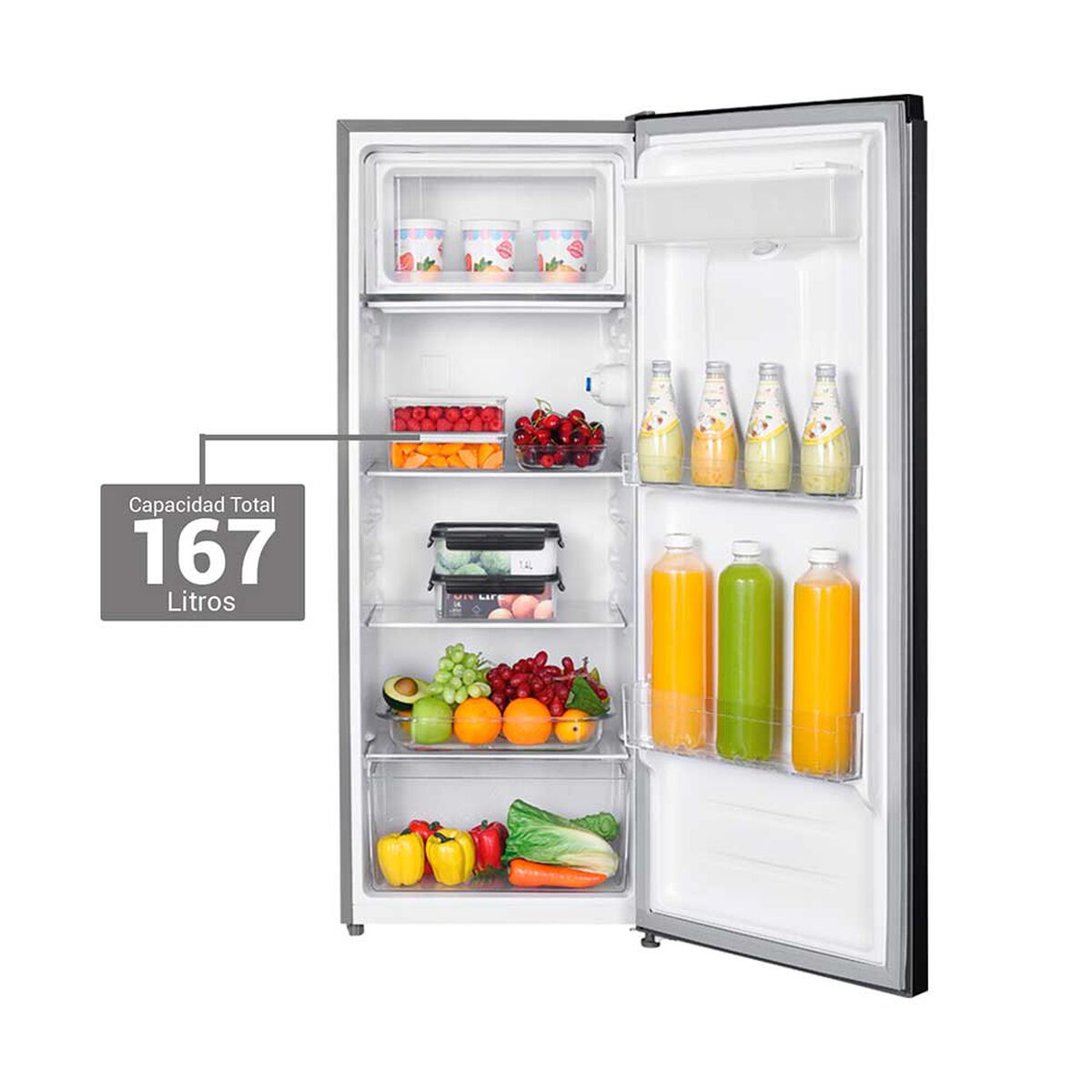 Refrigerador Frío Directo Libero LFM-178DFNW 167 lts.