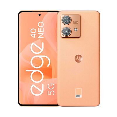 Celular Motorola Moto Edge 40 Neo 5G 256GB 6,55" Peach Liberado