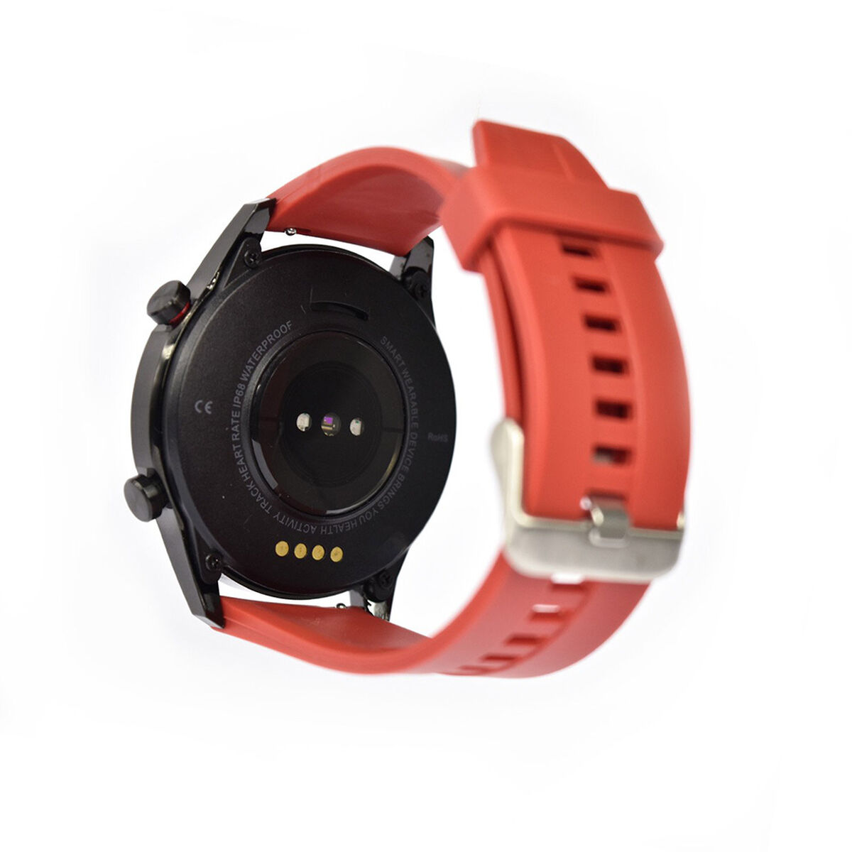 Smartwatch Lhotse RD9 1,28" Negro/Rojo