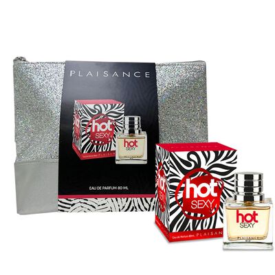 Set Perfume Plaisance Hot Sexy EDP + Cosmetiquero