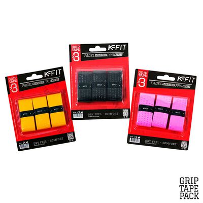 Over Gripp K-FIT 3 Colores Pack 9 Unidades