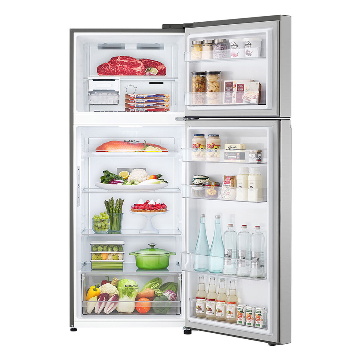 Refrigerador No Frost LG VT38MPP 375 lts.