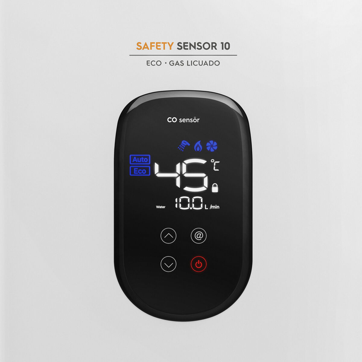 Calefont Mademsa Safety Sensor 10 Eco GL 10 Litros Gas Licuado