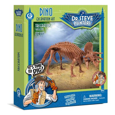 Kit Dino Excavación Triceratops  Dr. Steve Hunters