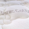 Cama Europea Celta Base Dividida Súper King Cotton Organic + Respaldo + 2 Veladores