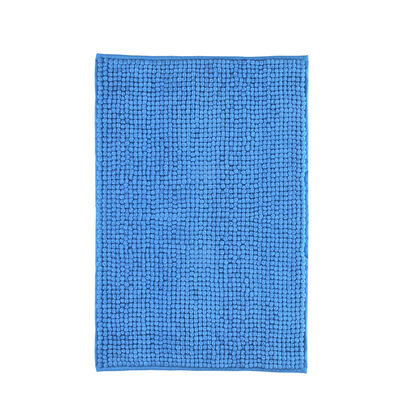 Piso de Baño Mashini Shaggy Azul 40 x 60 cm