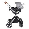 Coche Travel System Deluxe 360° Sx Gris Bebesit
