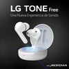 Audífonos Bluetooth LG Tone Free FN6W UV Nano Blancos