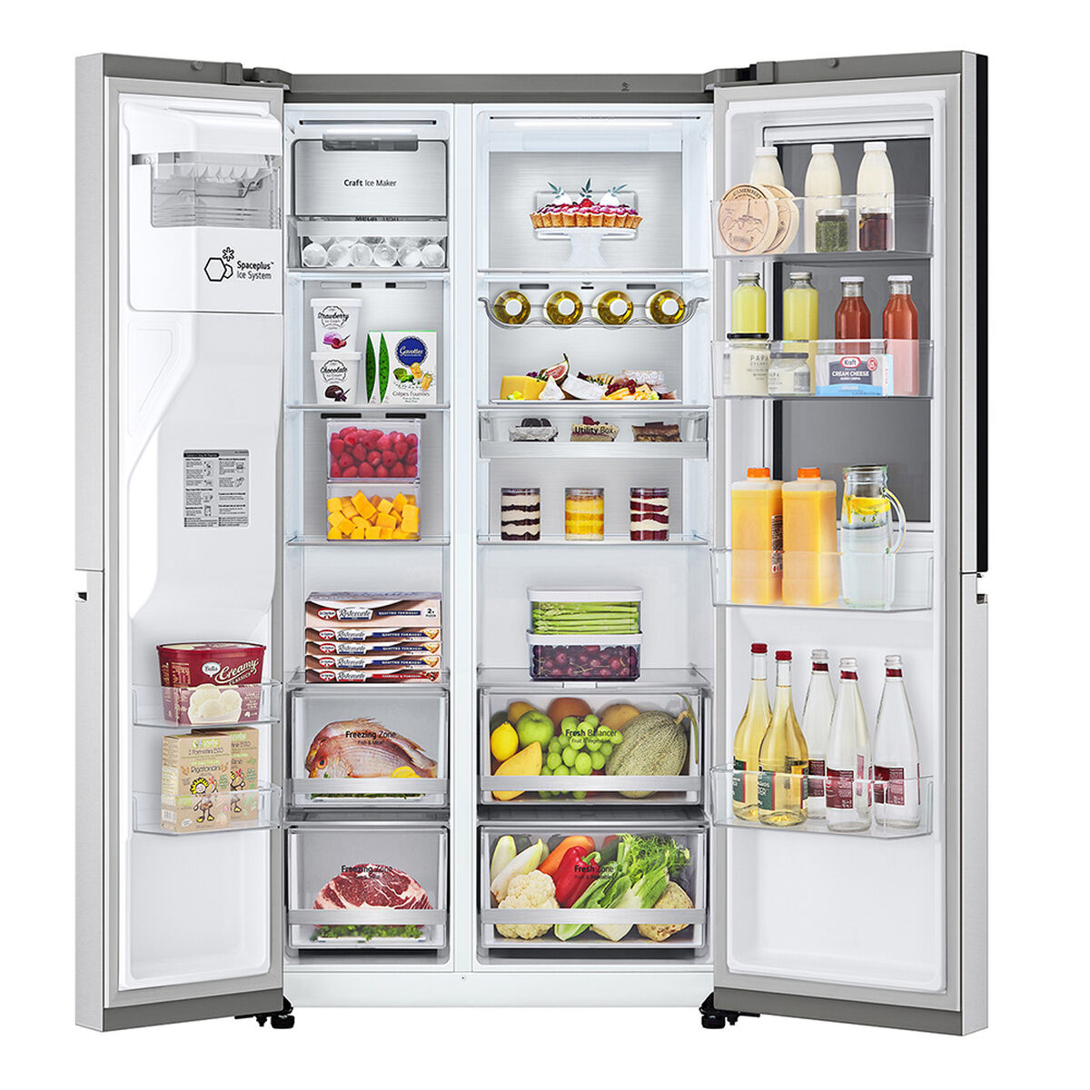 Refrigerador Side by Side LG LS66SXNC 598 lts.