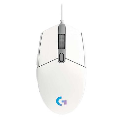 Mouse Gamer Logitech G203 USB Blanco