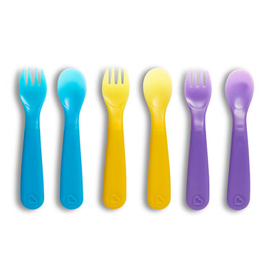 Set de Tenedores y Cucharas que Cambian de Color (6 Piezas) Munchkin