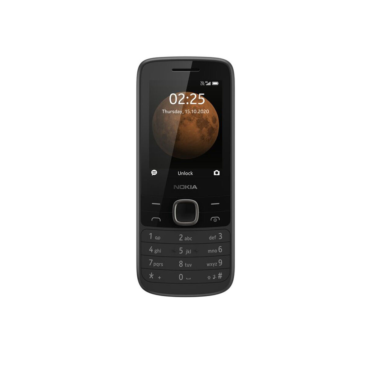 Celular Nokia 225 Azumi L3G 4G 2,4" Negro Claro